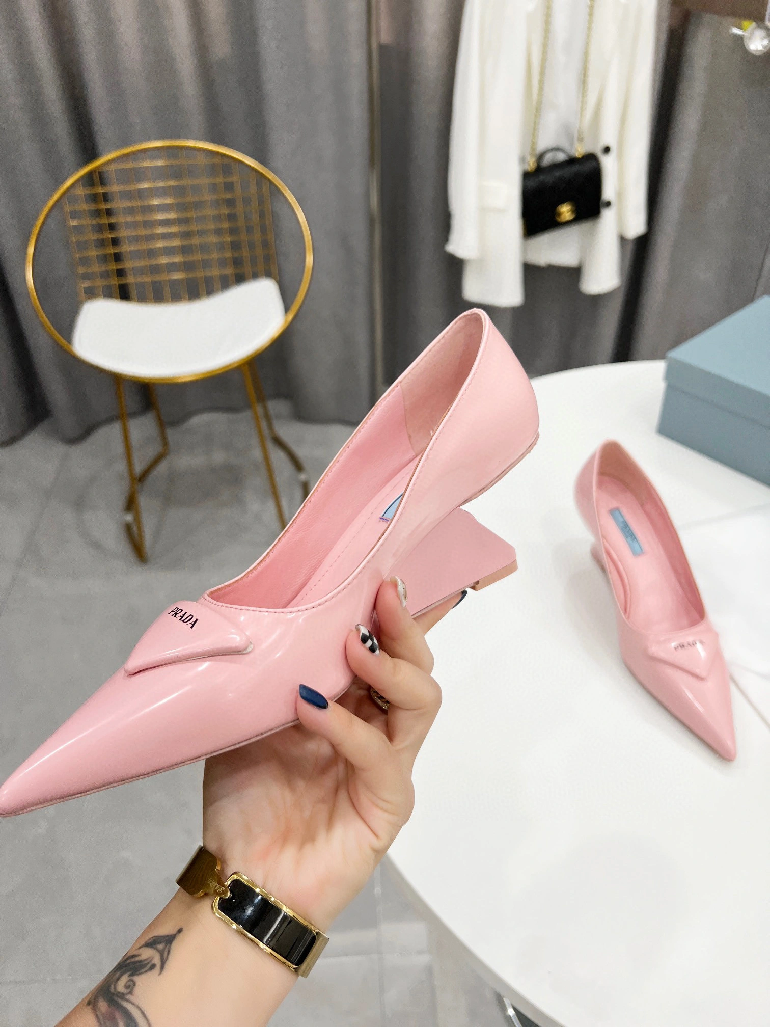 coco- Heel height 6.5 3Colour item:B-X027C0516-3
